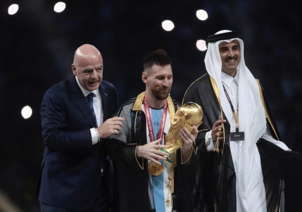 Messi por fin campeón del mundo con Argentina